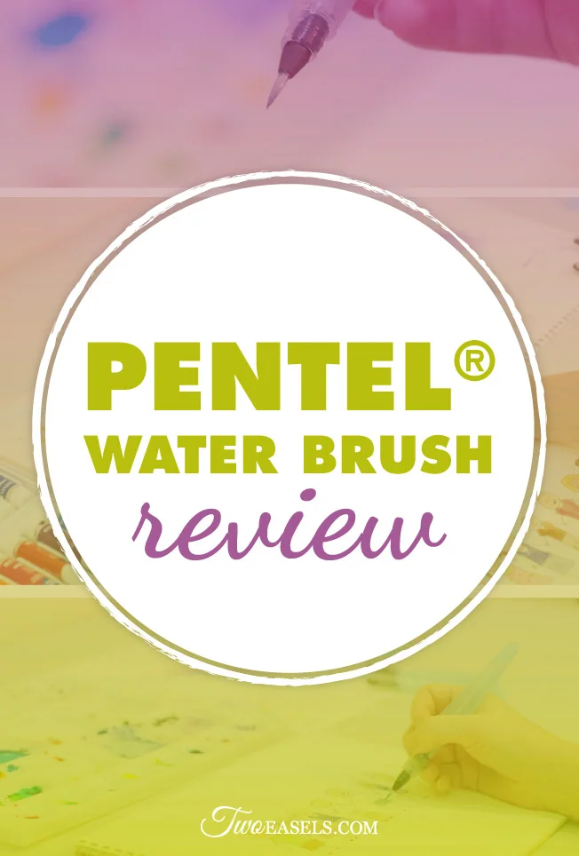 PENTEL WATER BRUSH REVIEW — Weronika Zubek