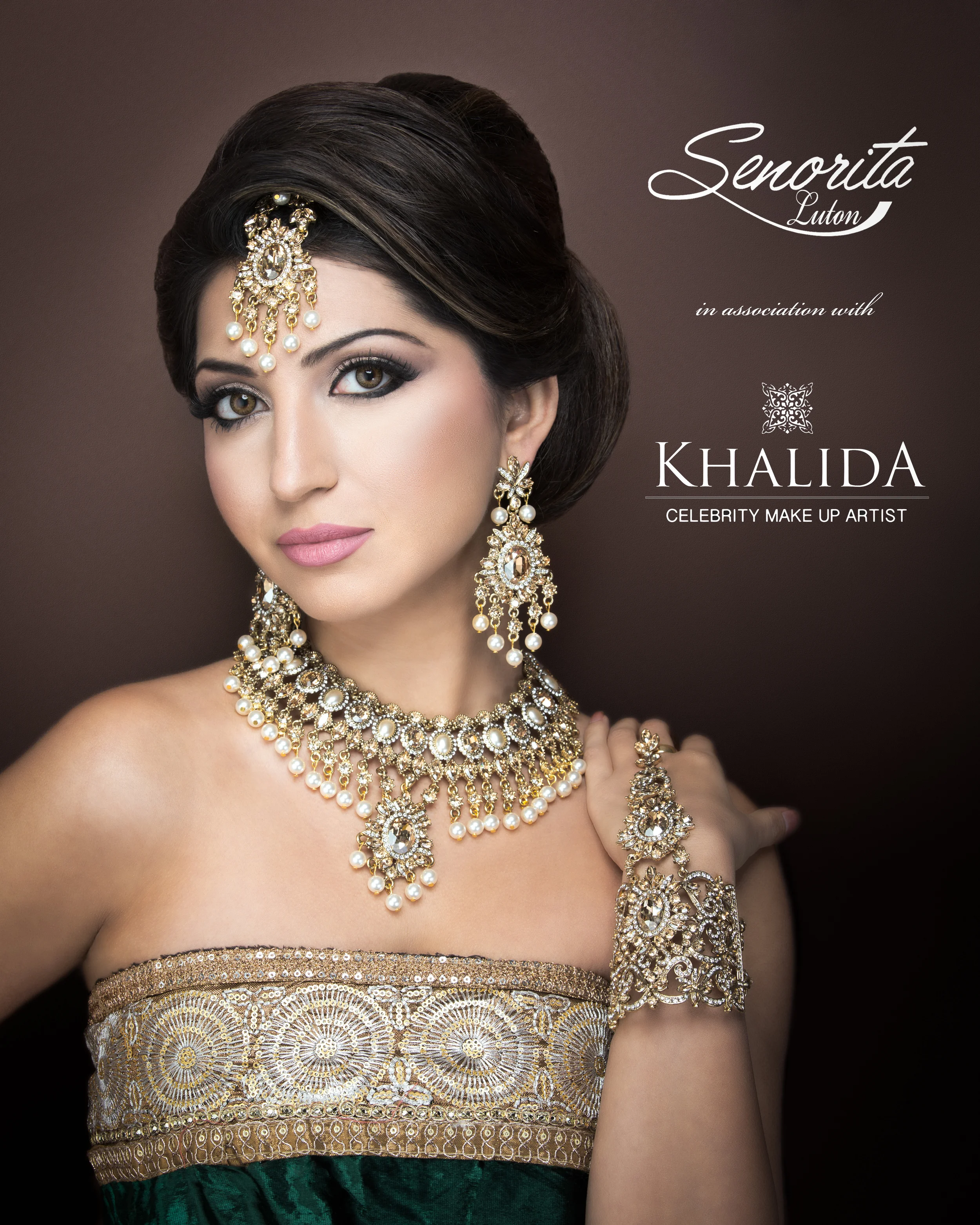 Model: Priyanka Makeup: Khalida Makeup Artist Client: Seno Rita (Senorita) Stylist: Haroon