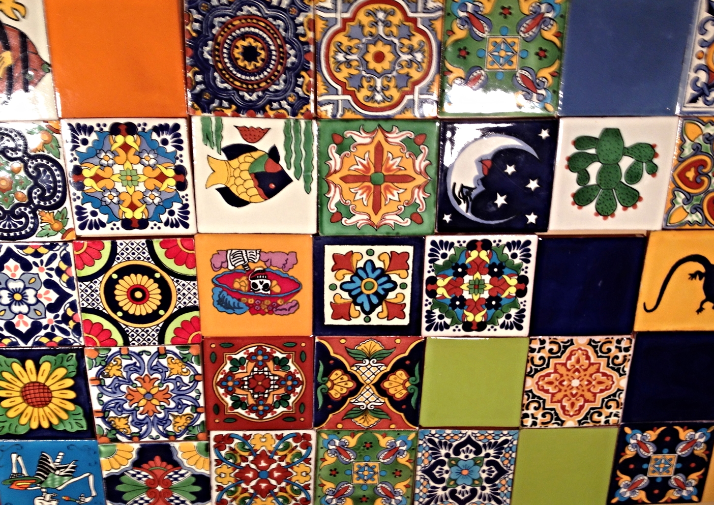 Talavera tile. The colors. The texture. The shape. The origin. Everything about it inspires.