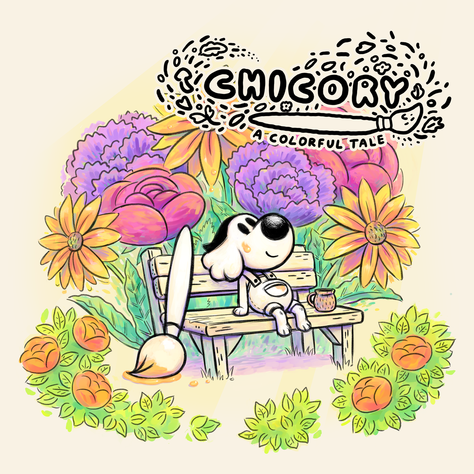 1 Week Left in Chicory: A Colorful Tale Kickstarter Campaign