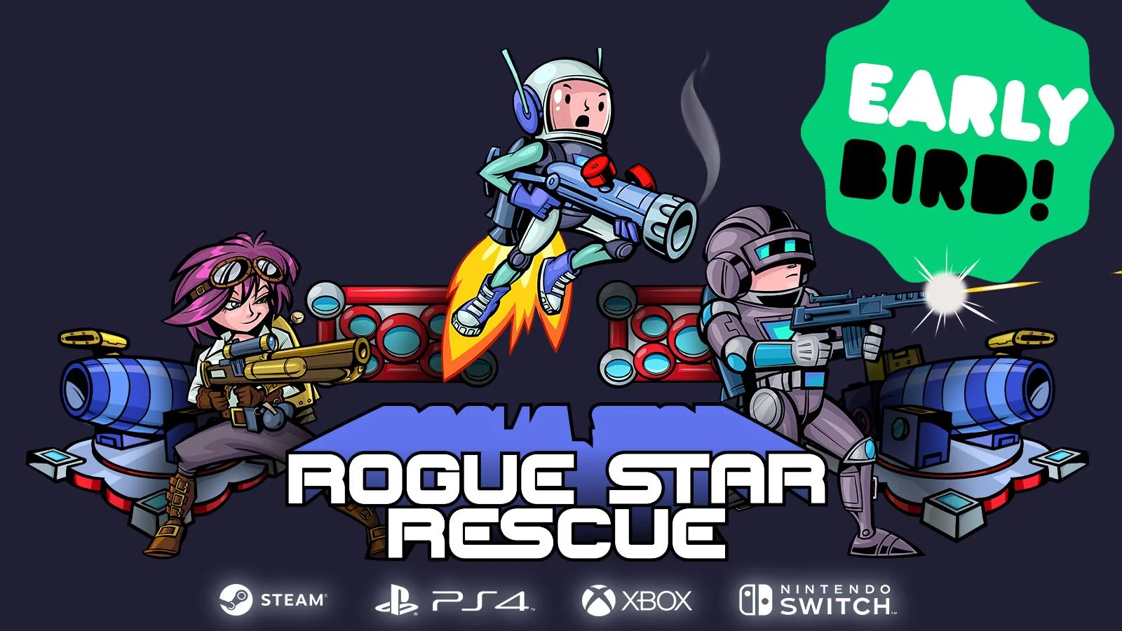 Rogue Star Rescue Announces Kickstarter - Roguelike Tower Defense Game Coming To All Major Consoles In 2020