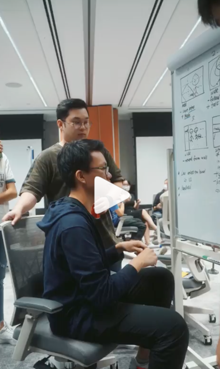 Workshop "Directing Promotional Videos" for Enterprise Singapore