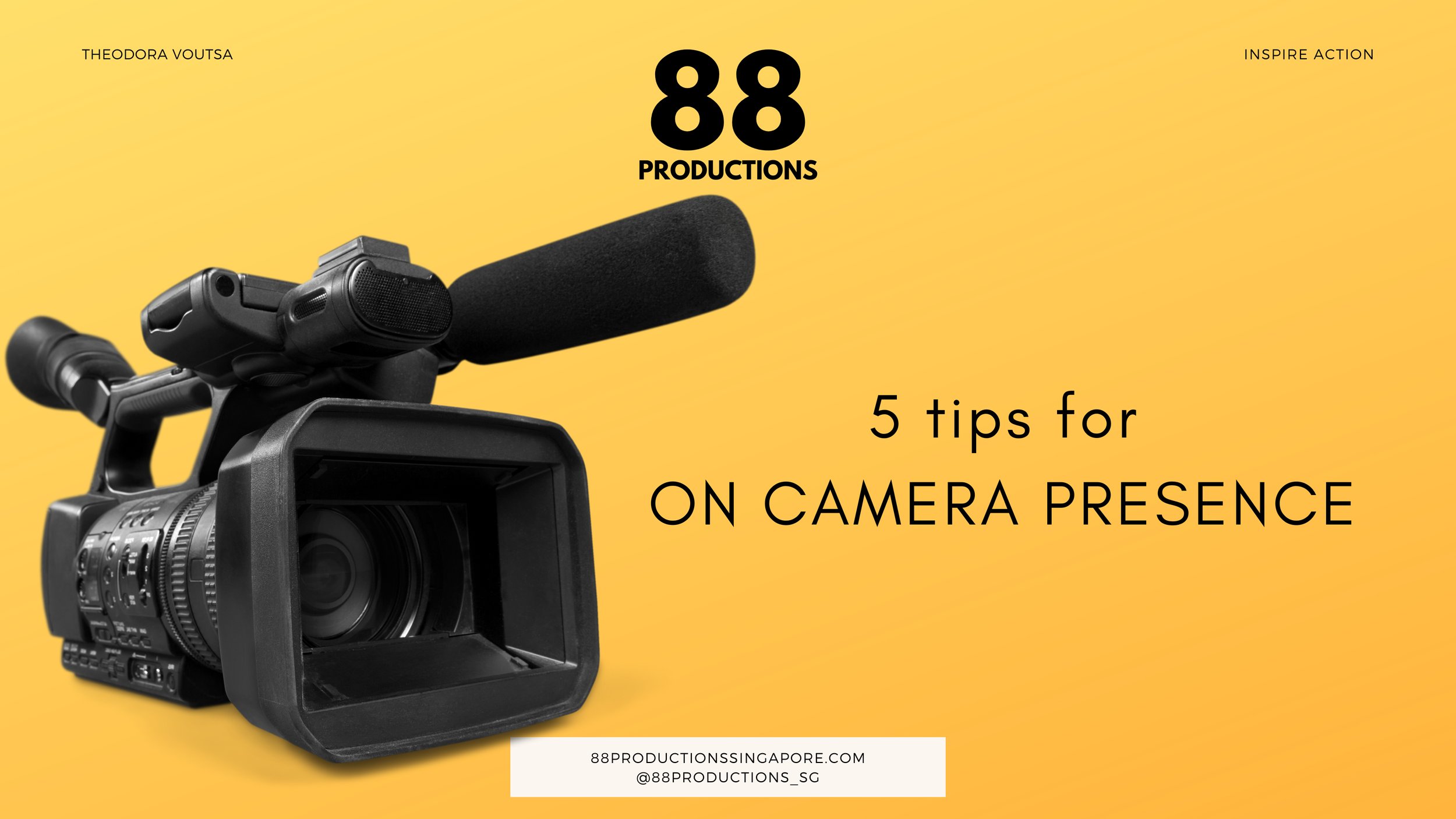 5 tips for On Camera Presence