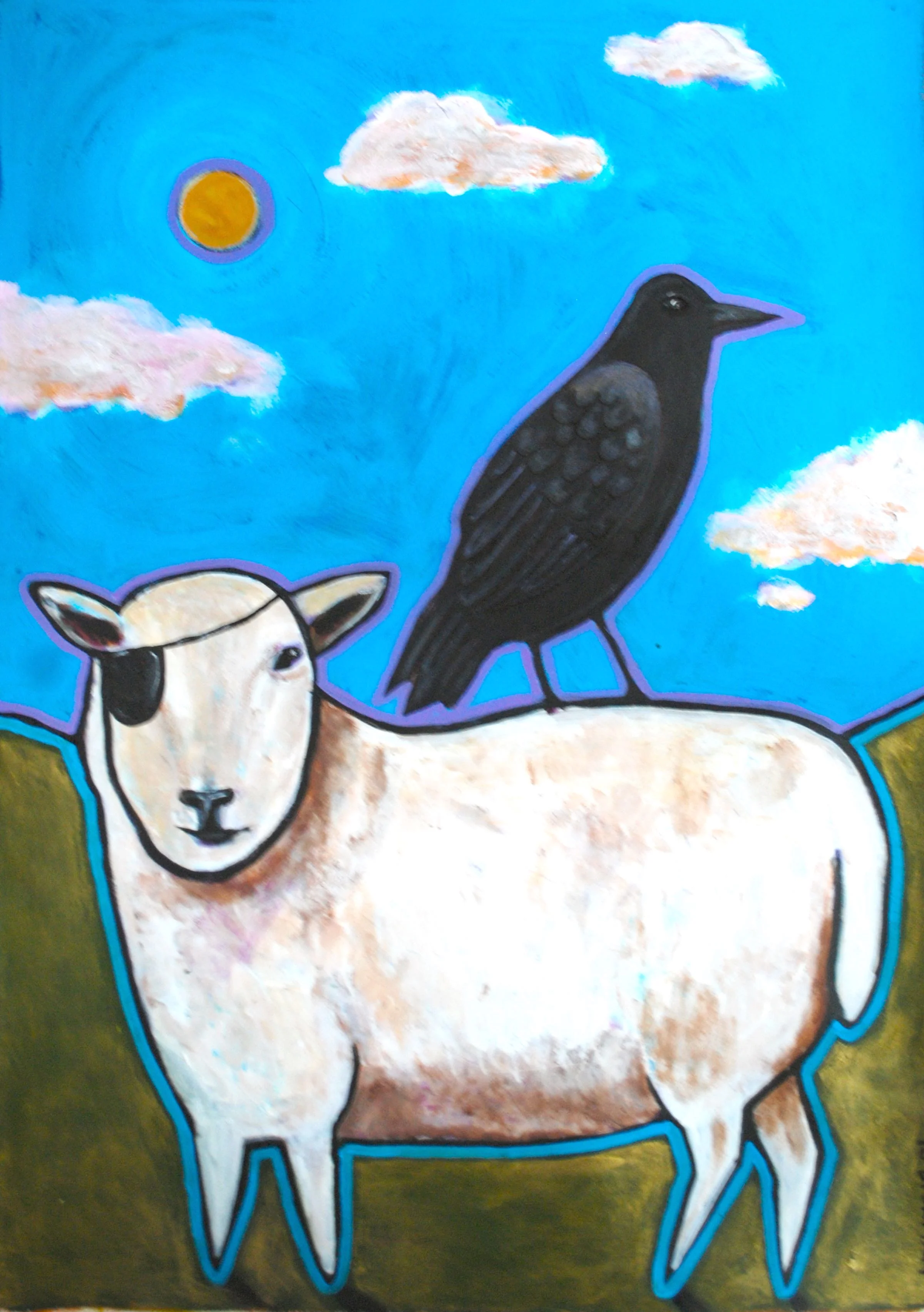 Crow and Sheep