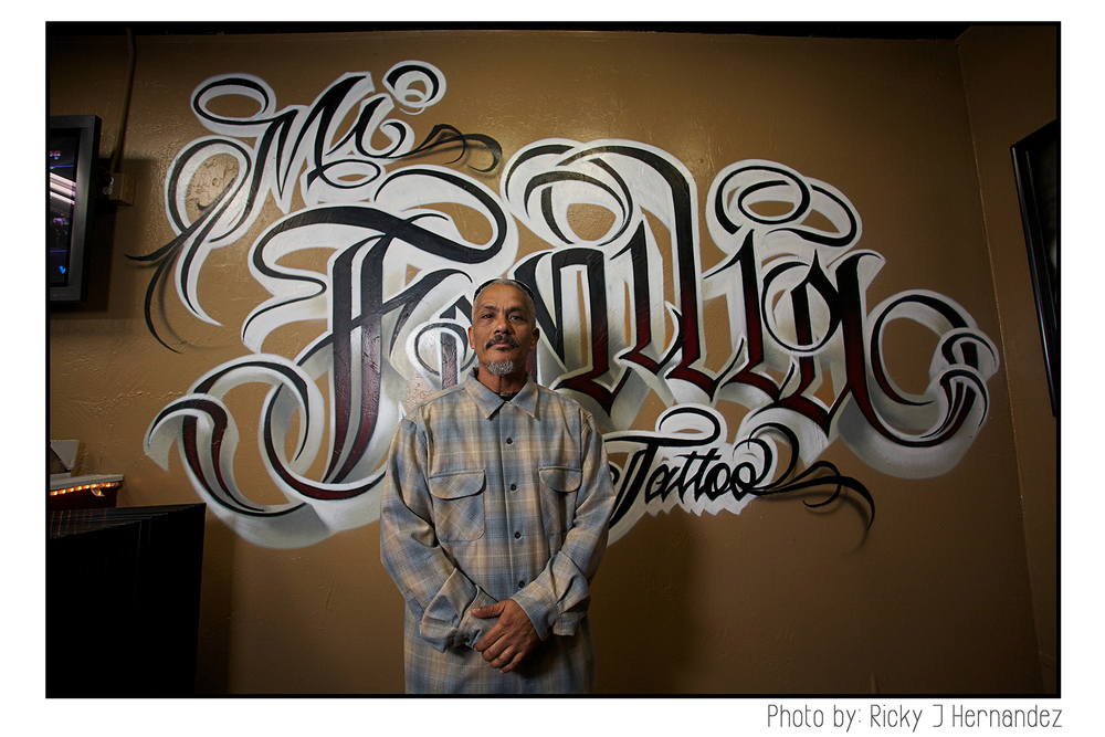 La Familia de "Mi Familia Tattoo"- Tattoo Shop Grand Opening