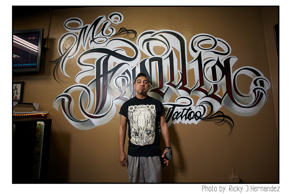 La Familia de "Mi Familia Tattoo"- Tattoo Shop Grand Opening