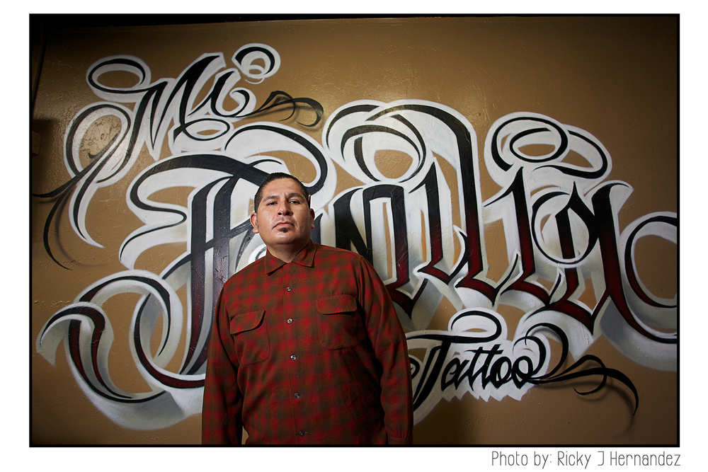 La Familia de "Mi Familia Tattoo"- Tattoo Shop Grand Opening