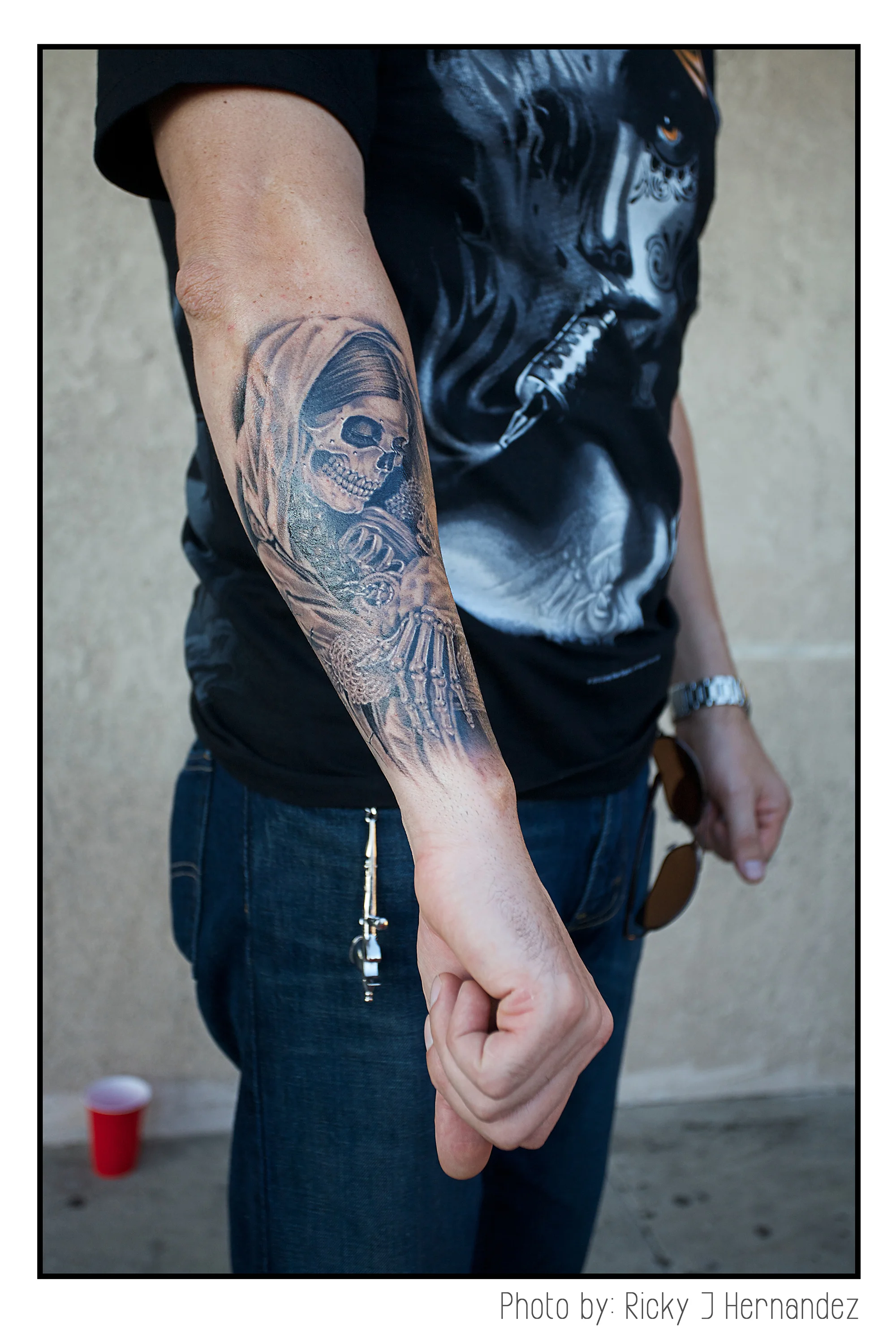 La Familia de "Mi Familia Tattoo"- Tattoo Shop Grand Opening