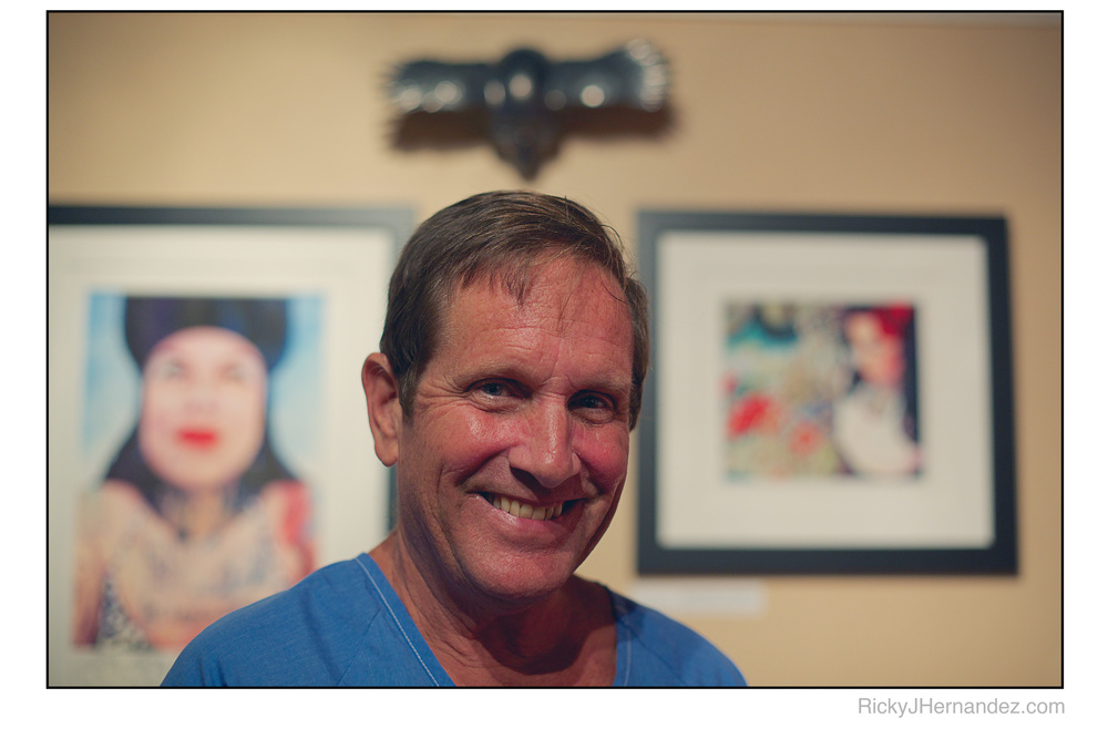 Photos of Gregg Stone Solo Show at Laguna Art walk in Laguna Ink