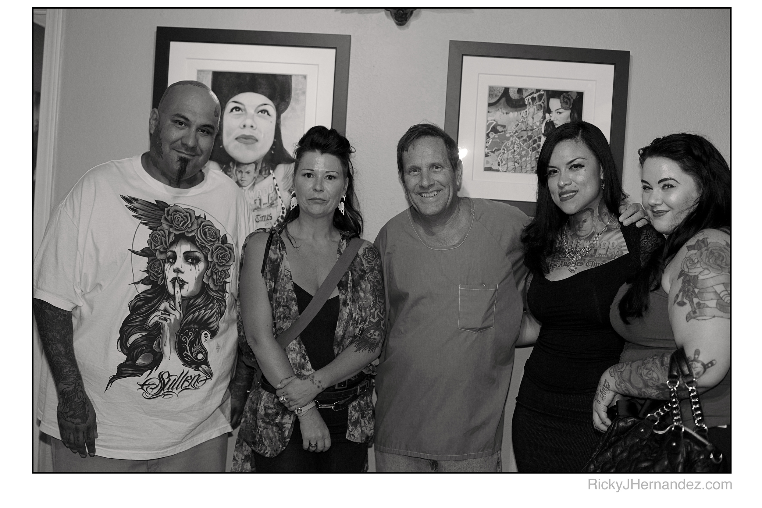 Photos of Gregg Stone Solo Show at Laguna Art walk in Laguna Ink