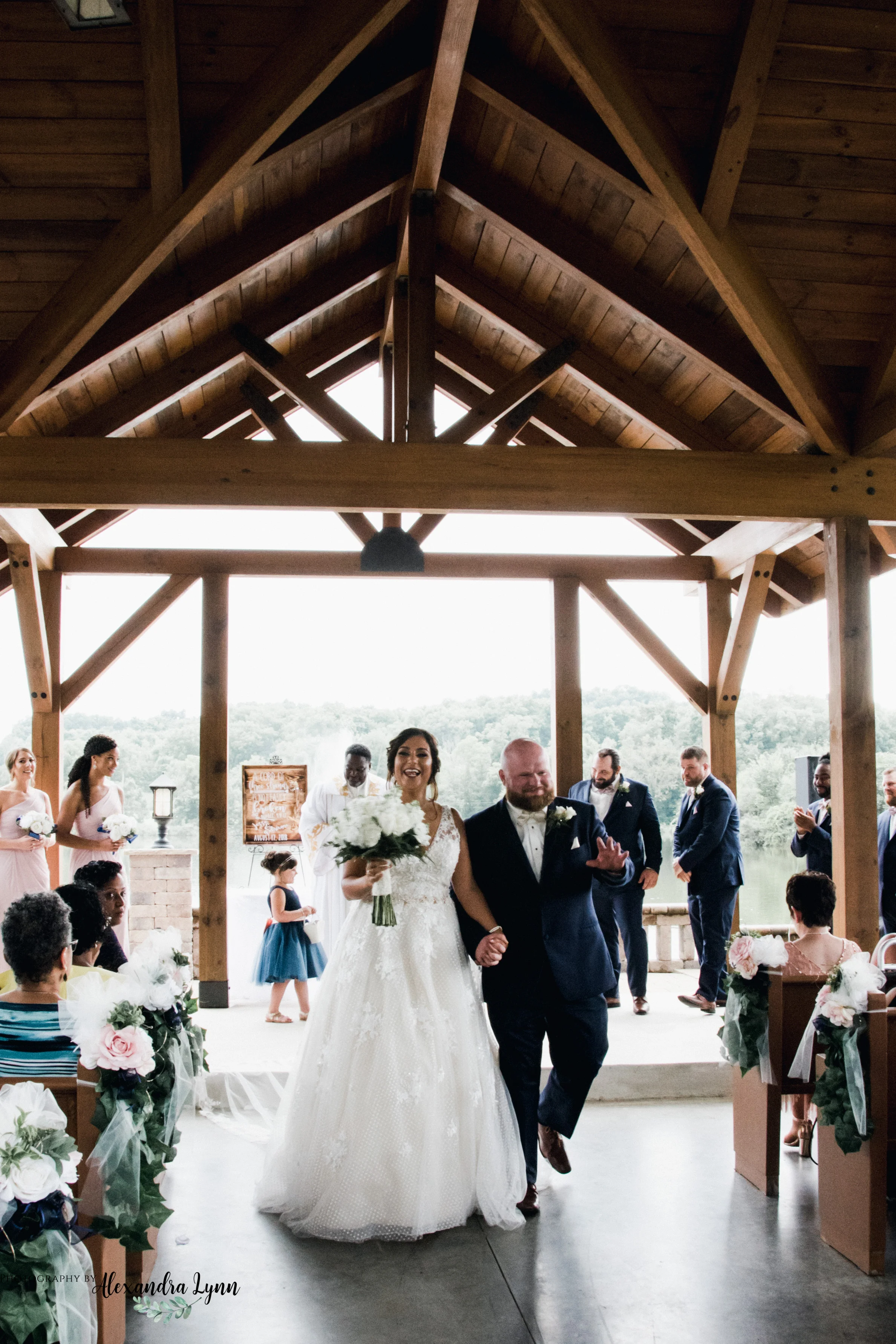 Fall Wedding at SNPJ in Enon Valley, PA