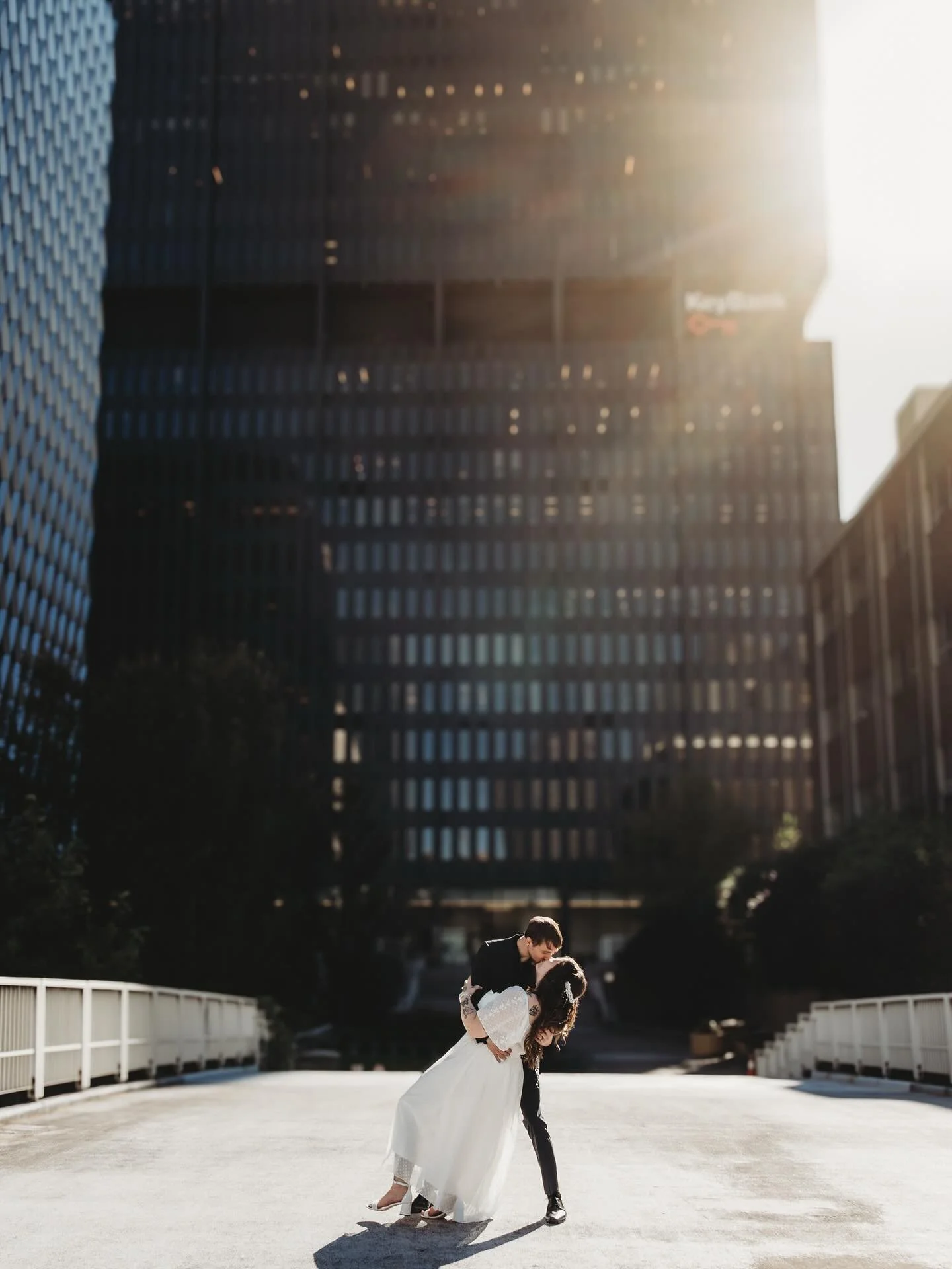 Always love a sweet little week day city elopement 🖤