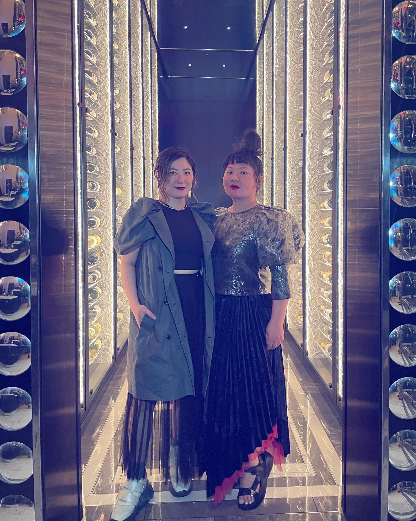 Last @creative_capital gala with true lovely and fierce @duyun ❤️