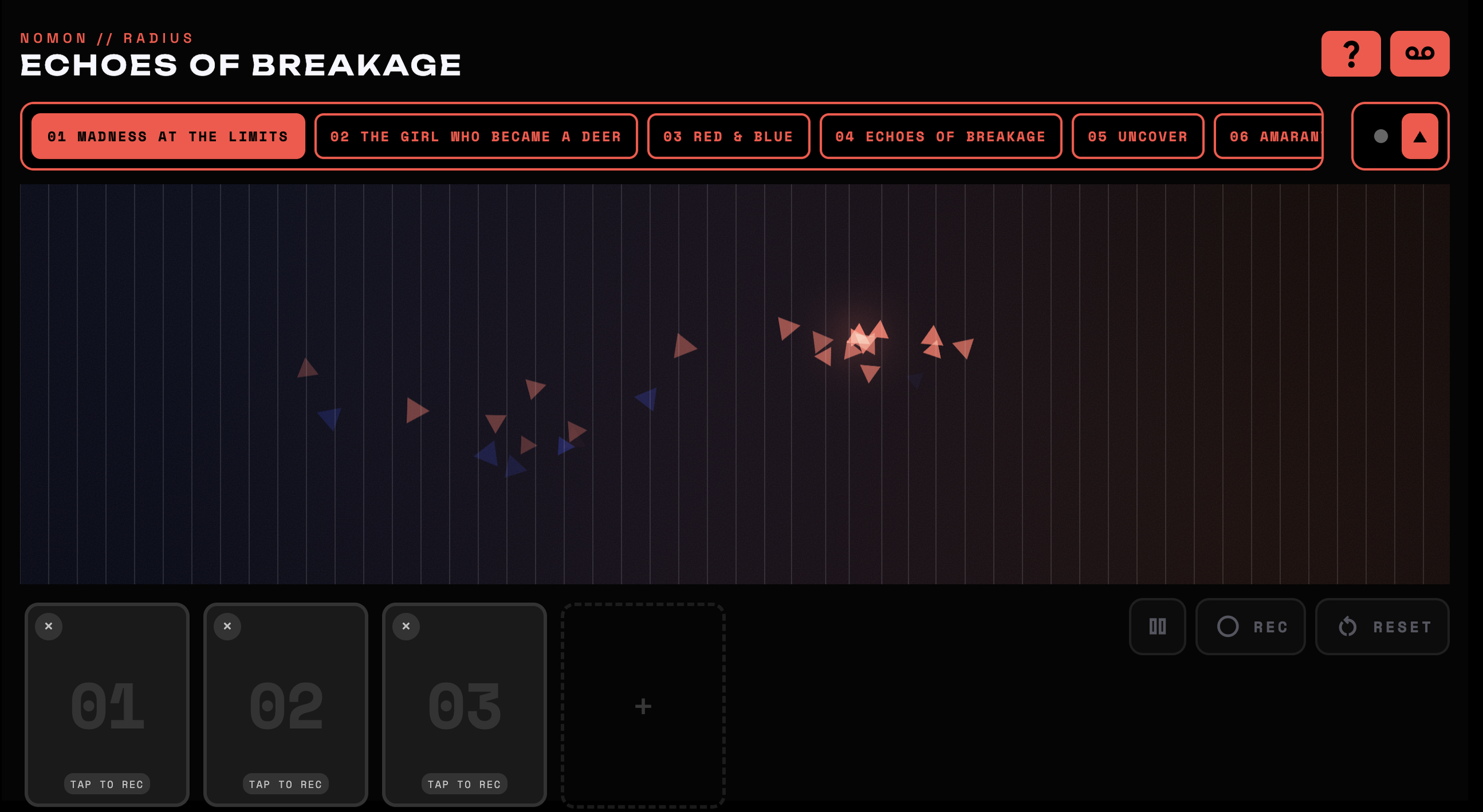 NOMON Interactive Synth deigned by Sree Raman