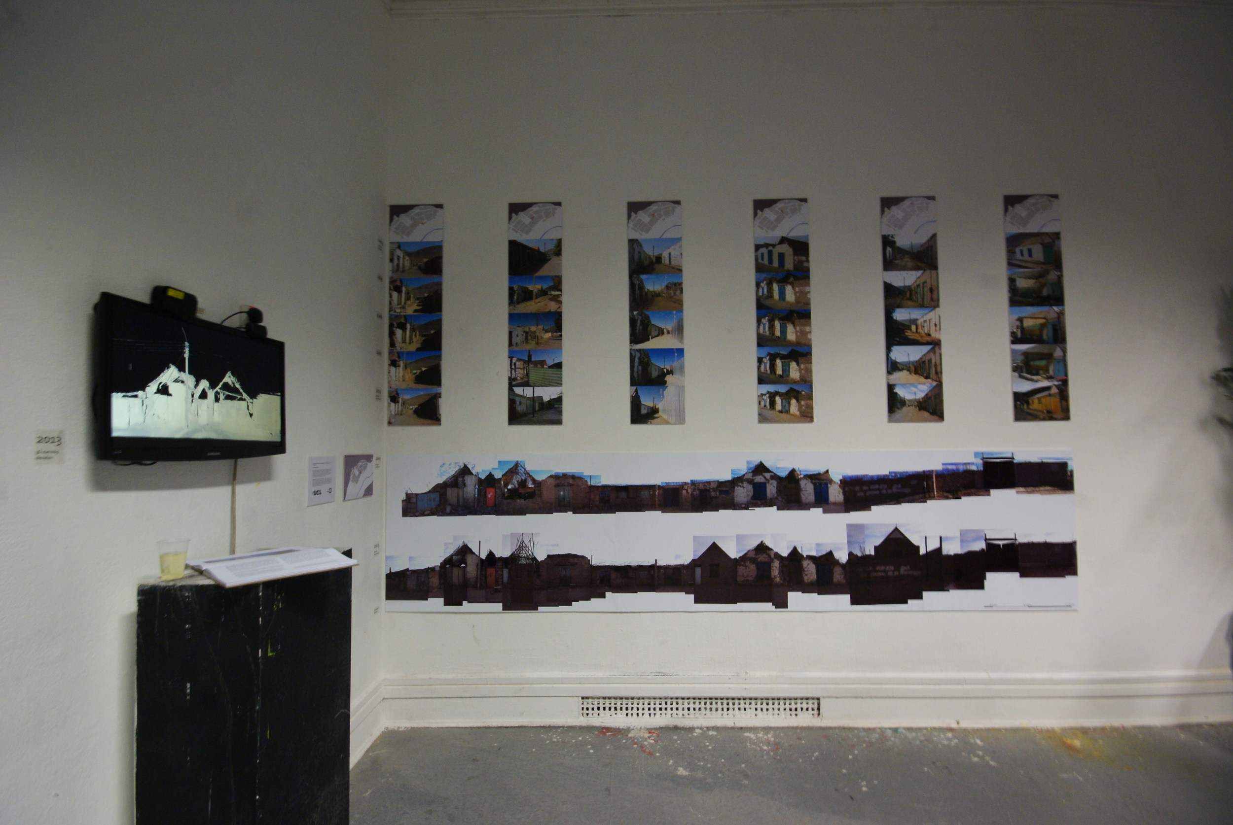 Part of 'Cities Methodologies' Exhibition: The role of the record: photography of earthquake affected areas through time