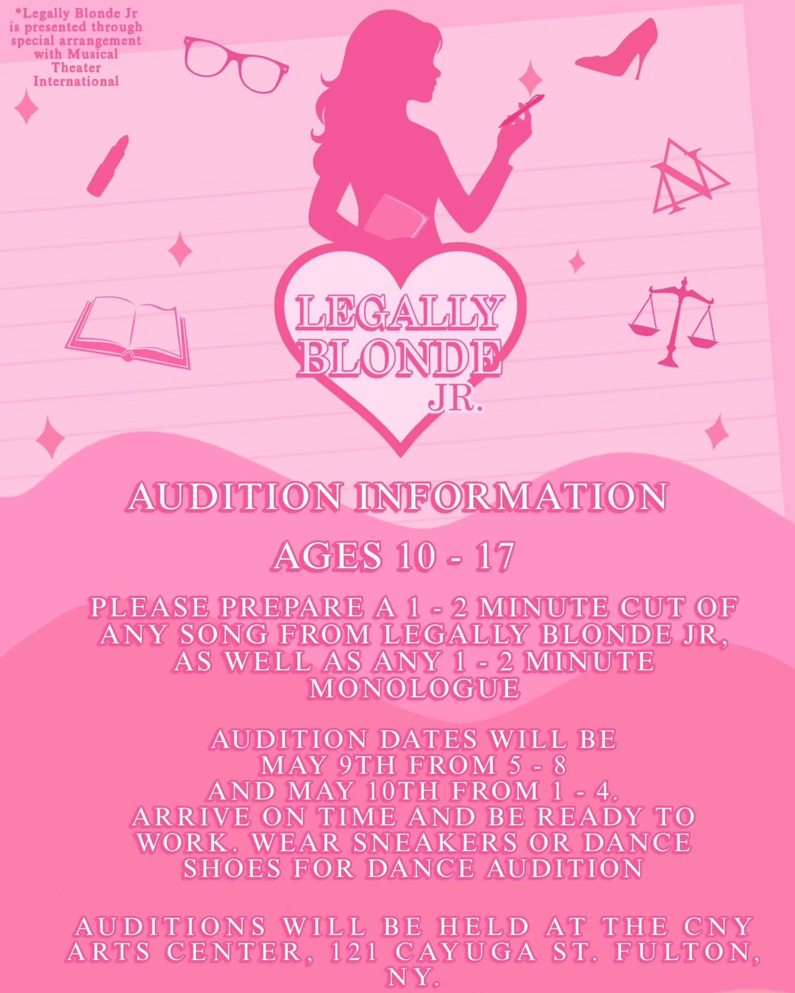 Legally Blonde Jr. Auditions