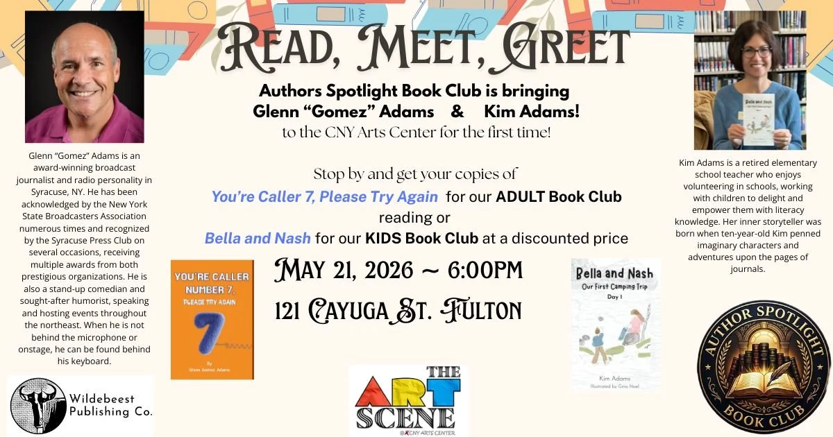 Author spotlight Book Club