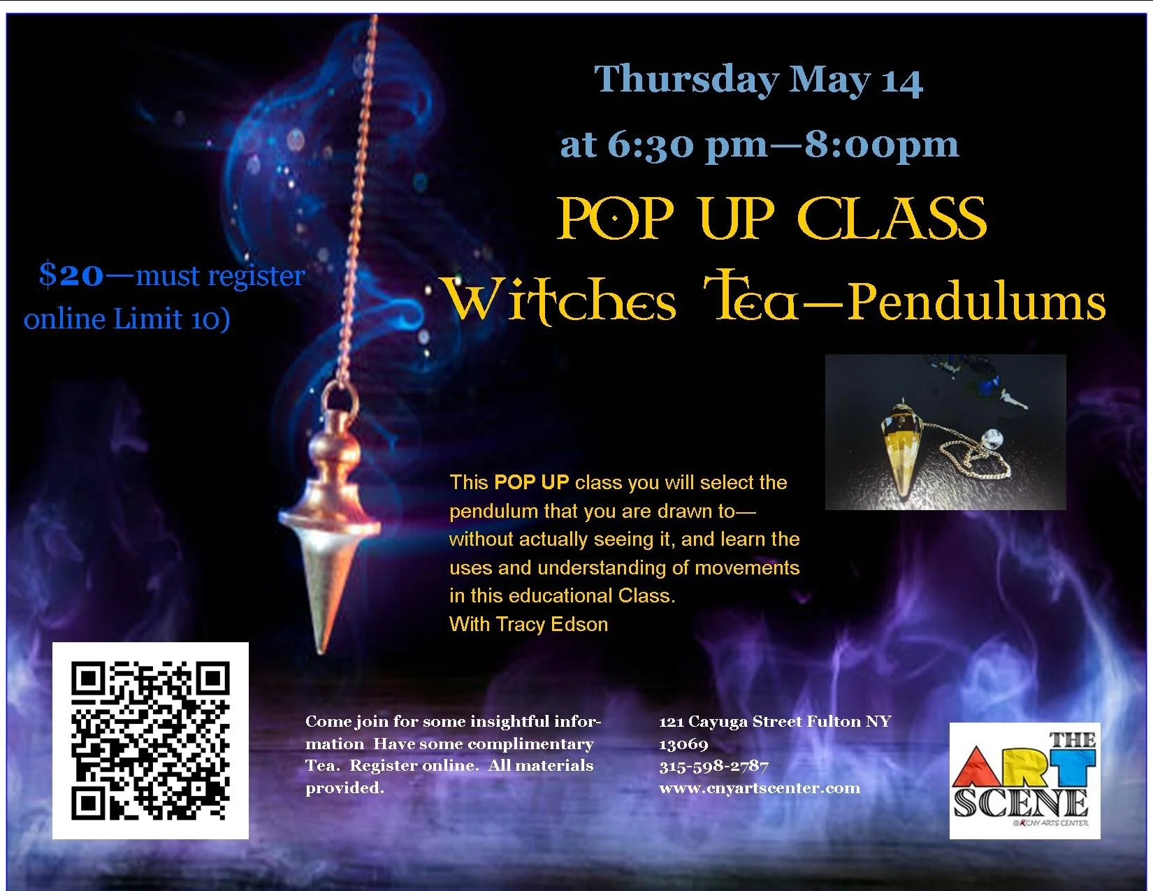 Pop up Witches Tea