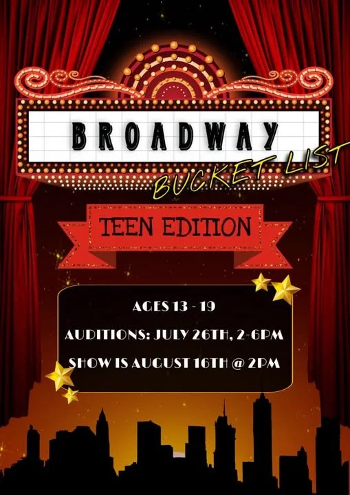 Broadway Bucket List Cabaret- Teen Edition