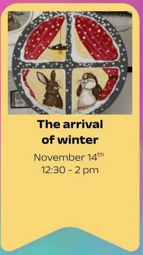 Kids Paint Class - "The Arrival of Winter"