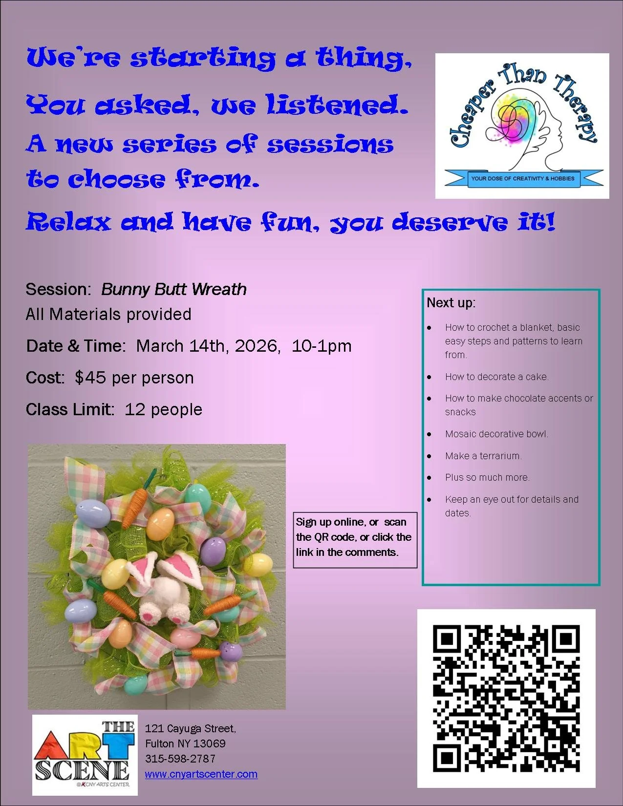 Cheaper Than Therapy