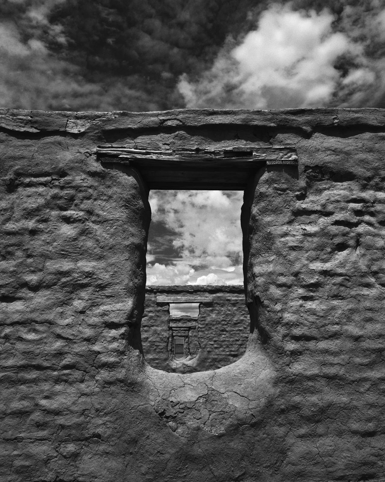 Enlisted Quarters/ Windows- Fort Union National Monument, New Mexico
