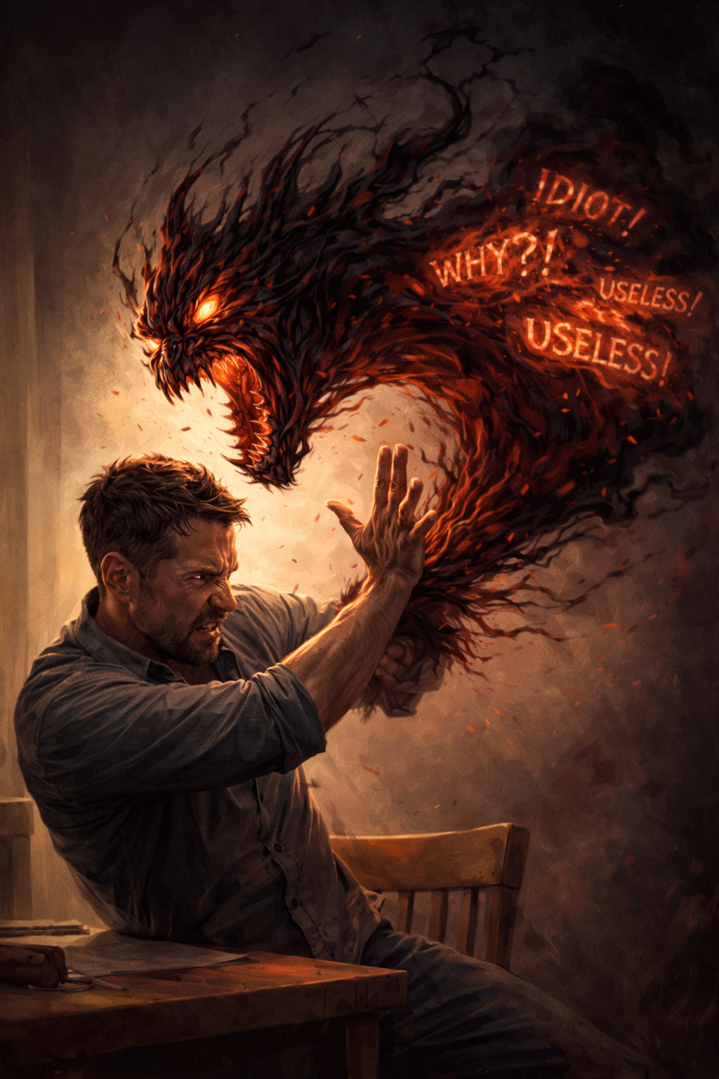 Fasting from harsh words