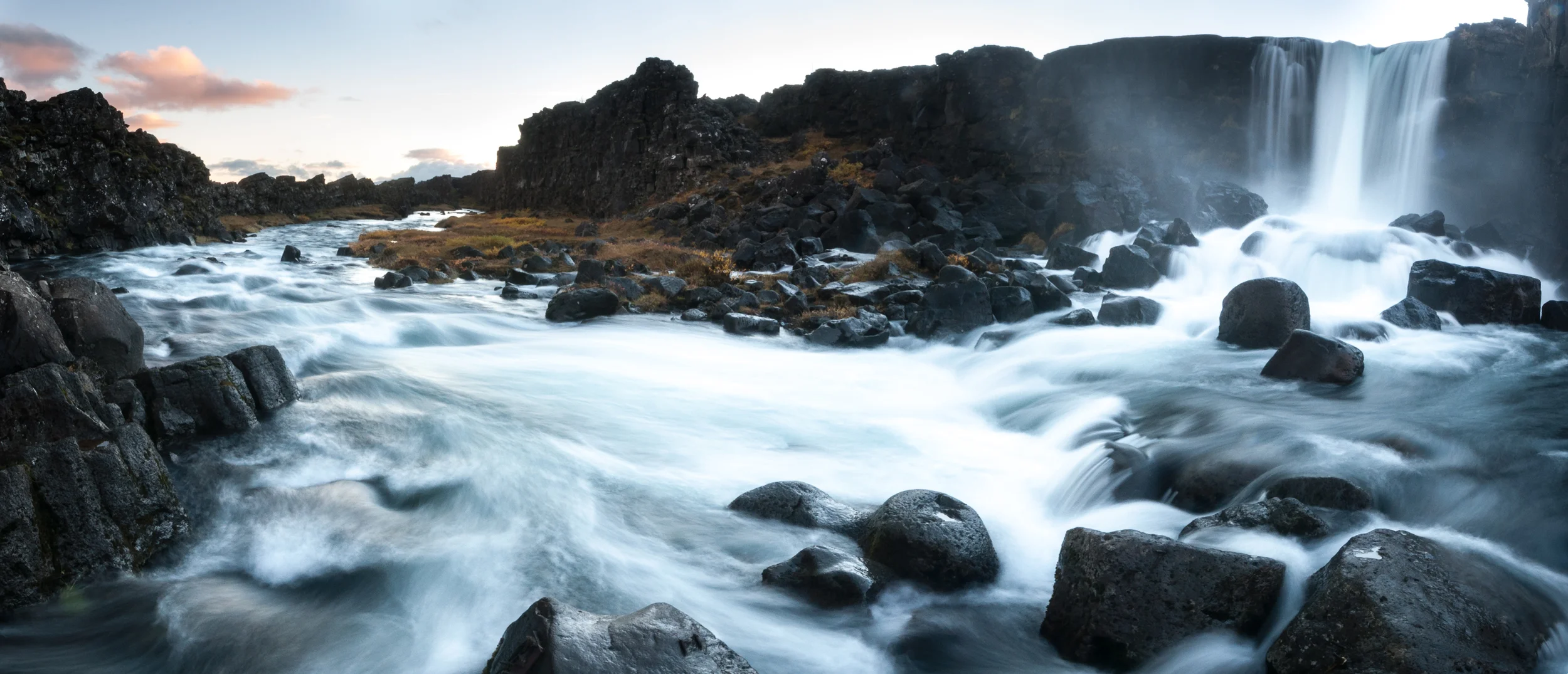 Öxarárfoss, Þingvellir National Park, Iceland October 2015