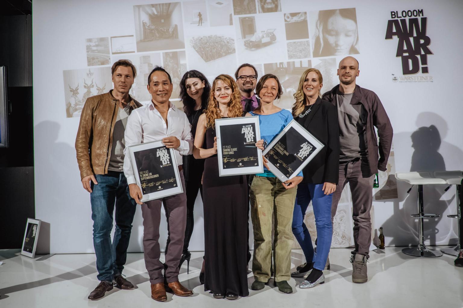 Visual art competition Blooom Award 2014 at Art.Fair Cologne