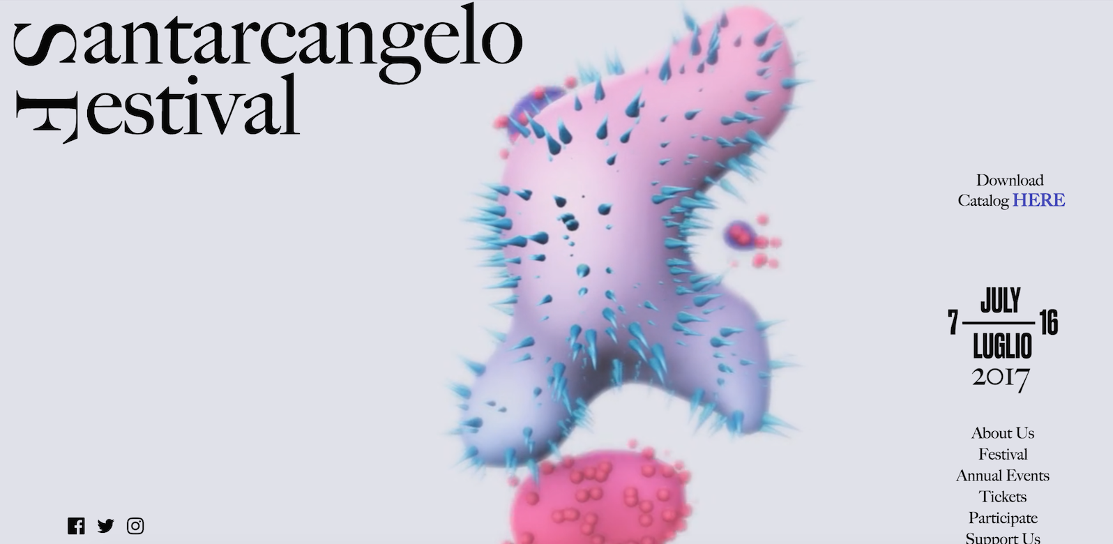 Performing Cock, Cock.. Who's There? at the Santarcangelo Festival 13 & 14th of July 8.30pm