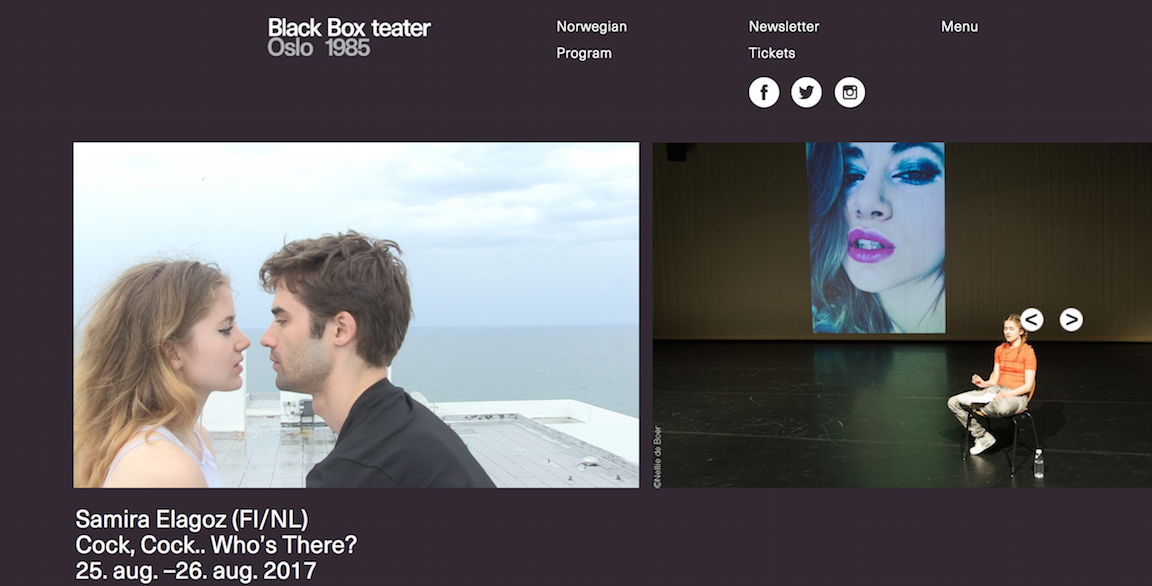 Happy to be opening the theatre season at Black Box with Cock, Cock.. Who's There? 25th & 26th of August 7pm