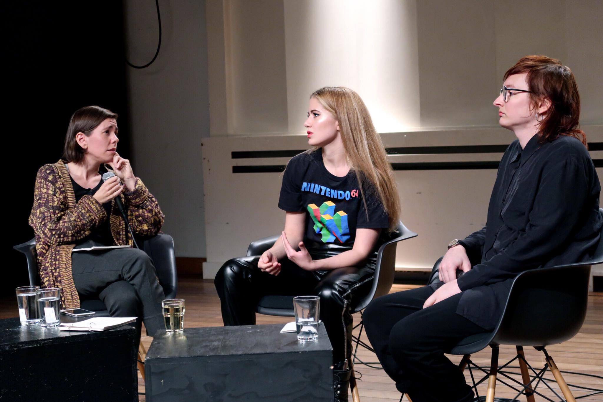 Artist talk with Juli Apponen at Kaai theater, WoWmen Festival 6th of March