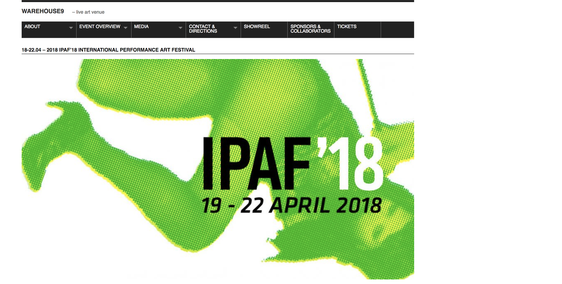 Copenhagen!! I am performing Cock, Cock.. Who’s There?20th & 21st of April 20.00 at @warehouse9 part of the IPAF festival.
