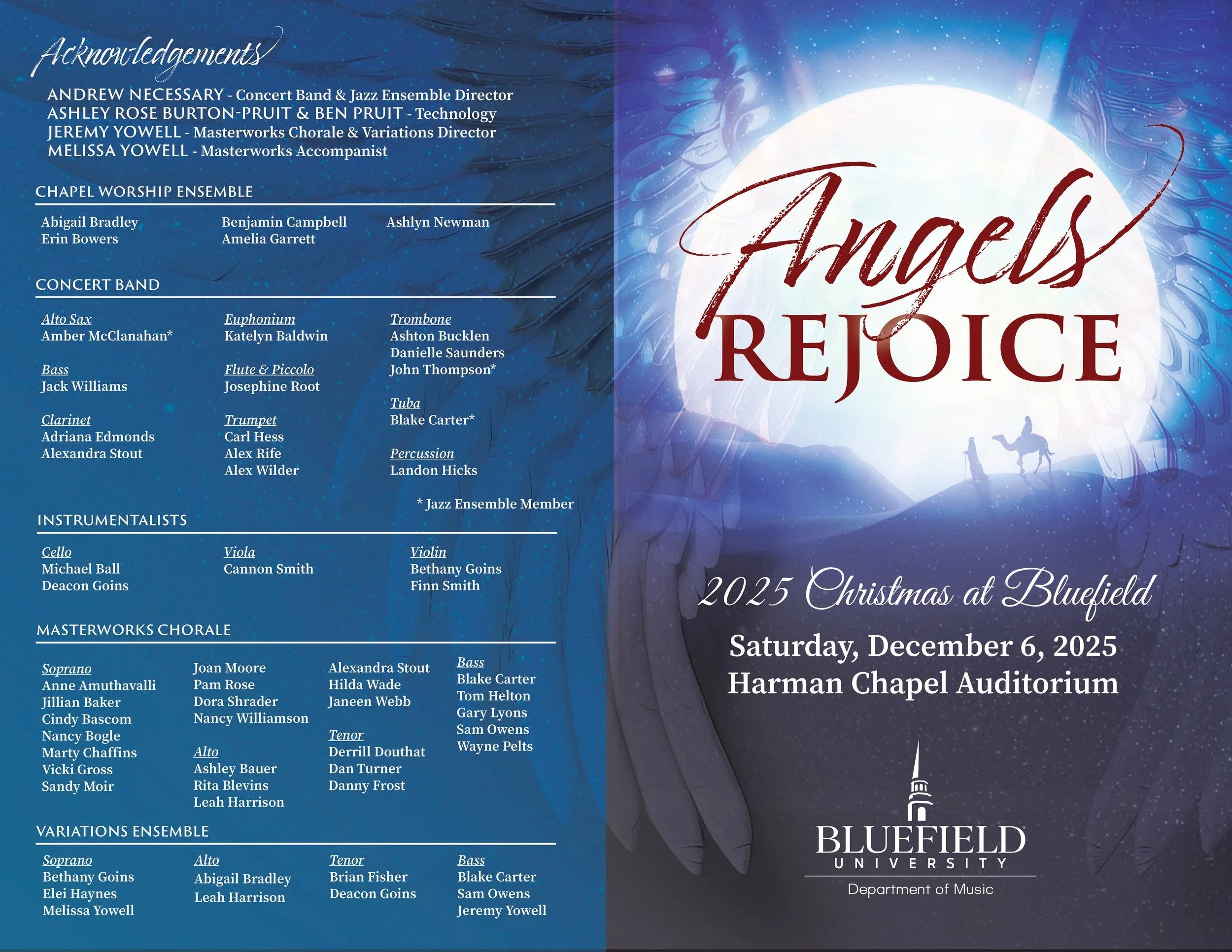 2025 Christmas at Bluefield