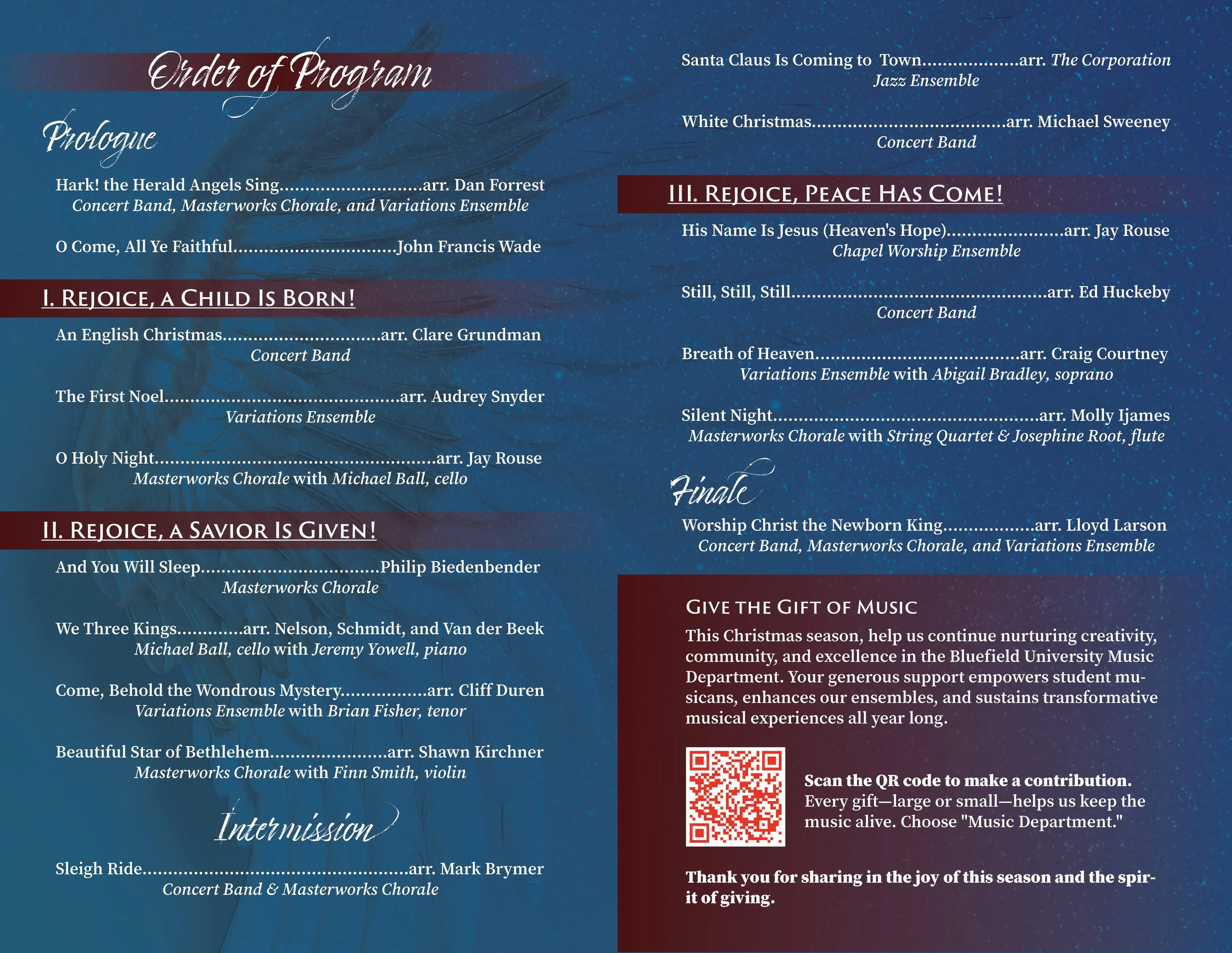 2025 Christmas at Bluefield