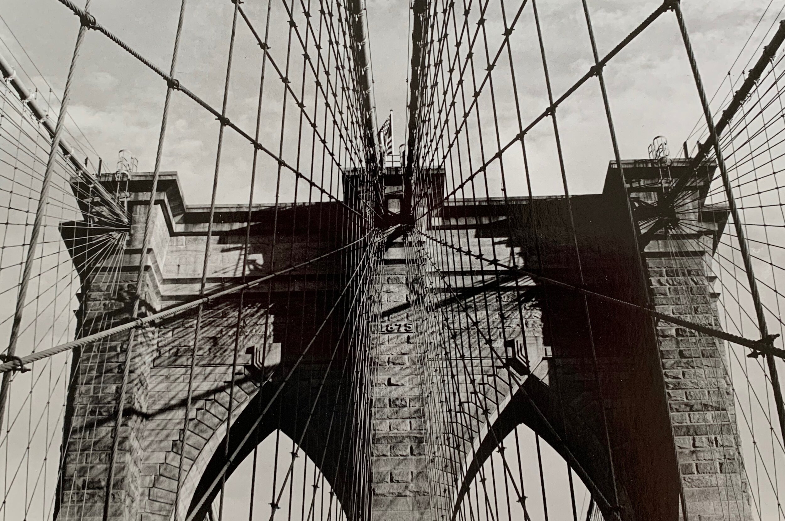  Analog print: The Brooklyn Bridge, 2019 