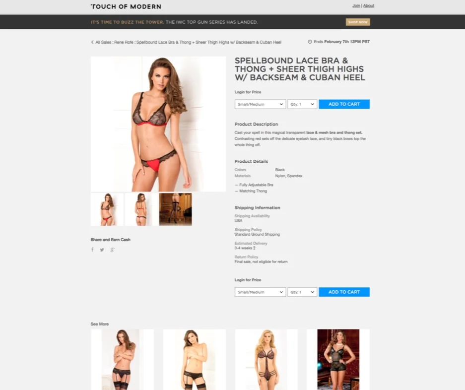 Rene' Rofe' for Touch of Modern