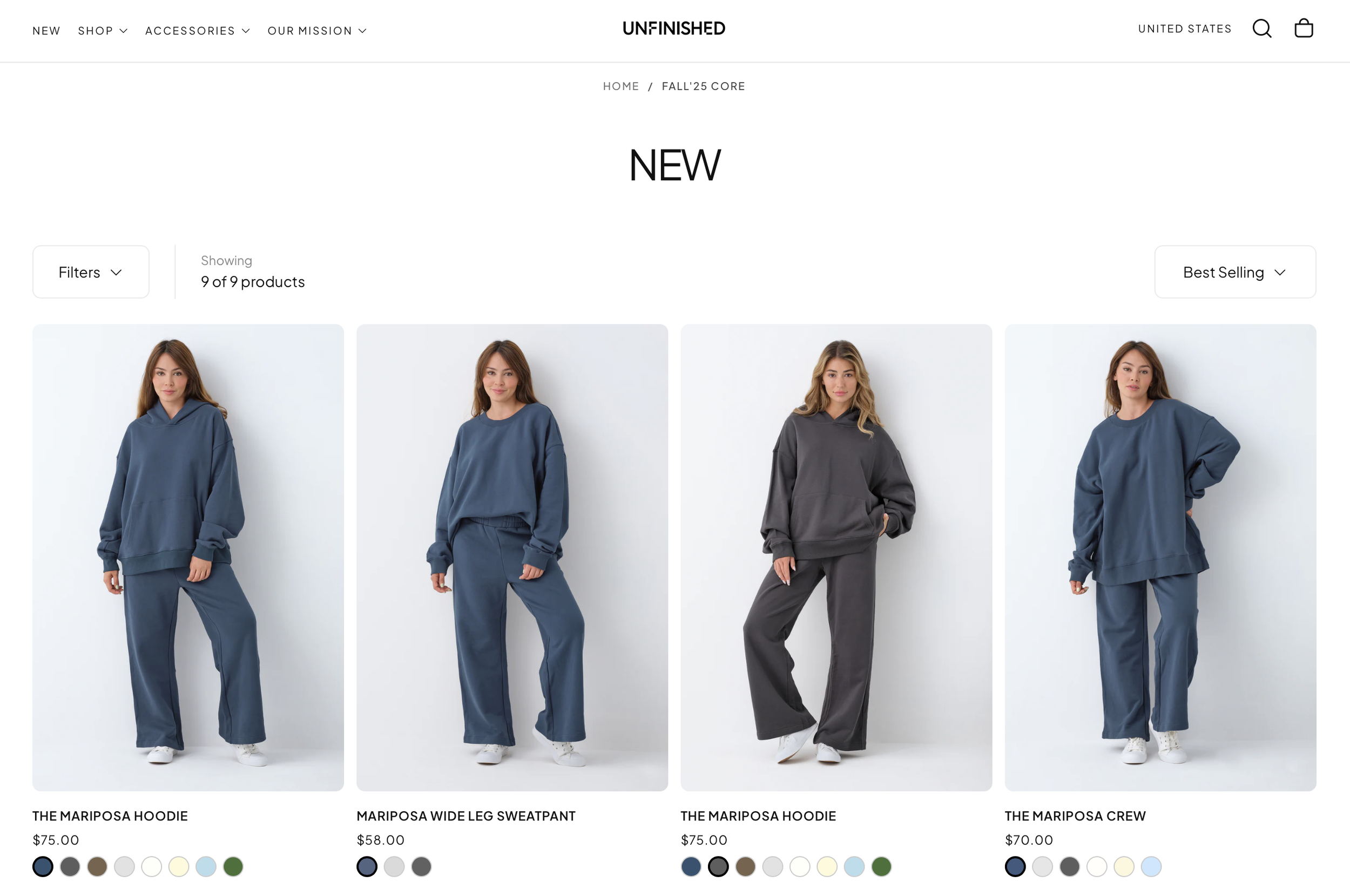 Unfinished Apparel elevates with VSP Studios Miami E-Commerce Photography Studio
