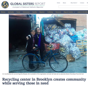 RECYCLING CENTER IN BROOKLYN CREATES COMMUNITY WHILE SERVING THOSE IN NEED