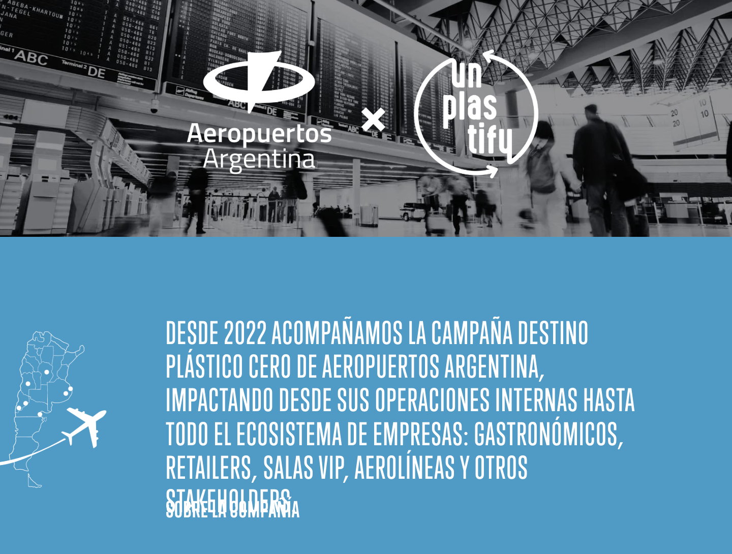 Unplastify: Airports