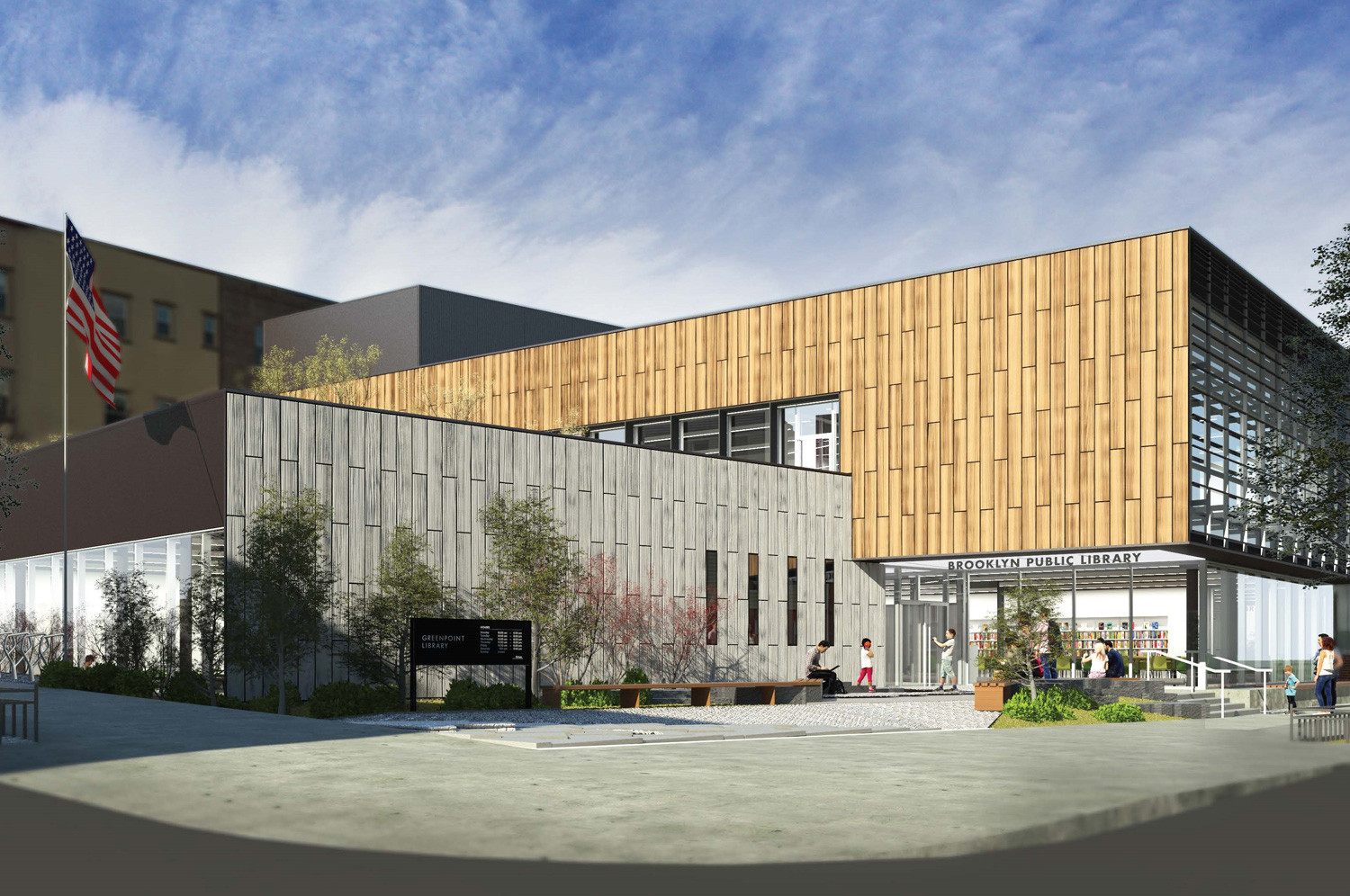 The Environmental Education Center will provide programs, information and special collections that increase awareness and stewardship of the local environment. The center will offer space for community and environmental groups to hold meetings and public events.