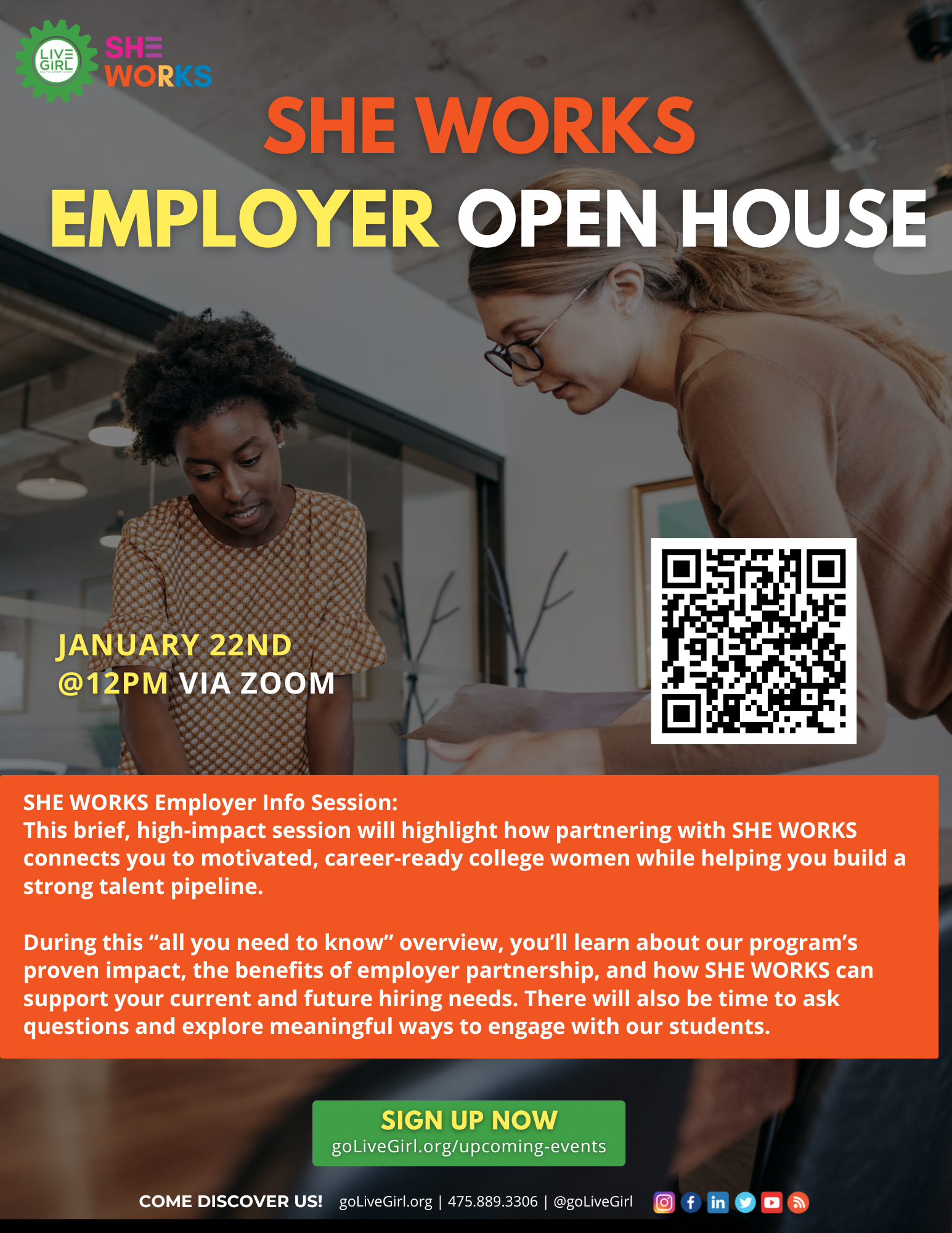 SHE WORKS Employer Open House 