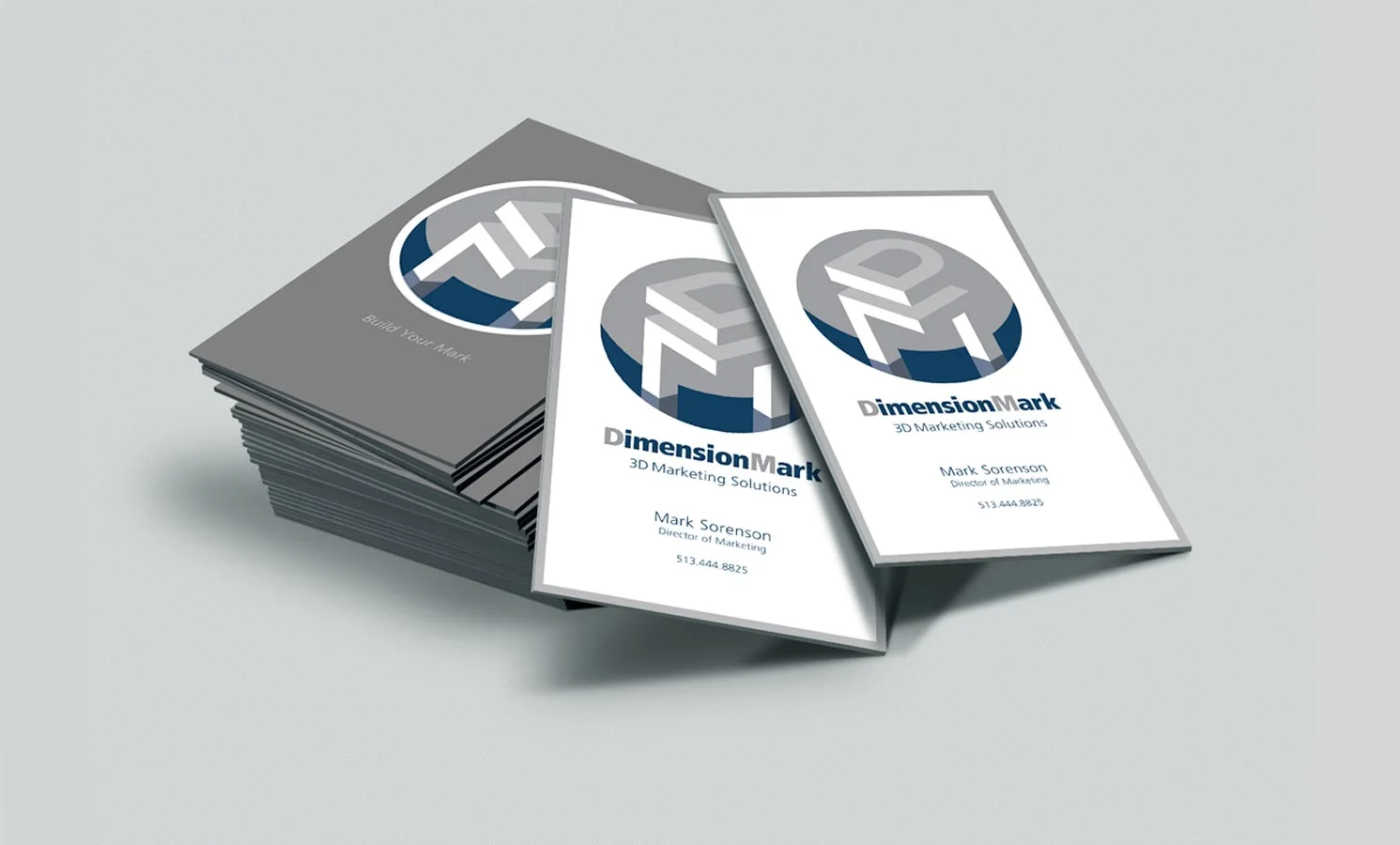 Logo design and business for Dimension Mark.