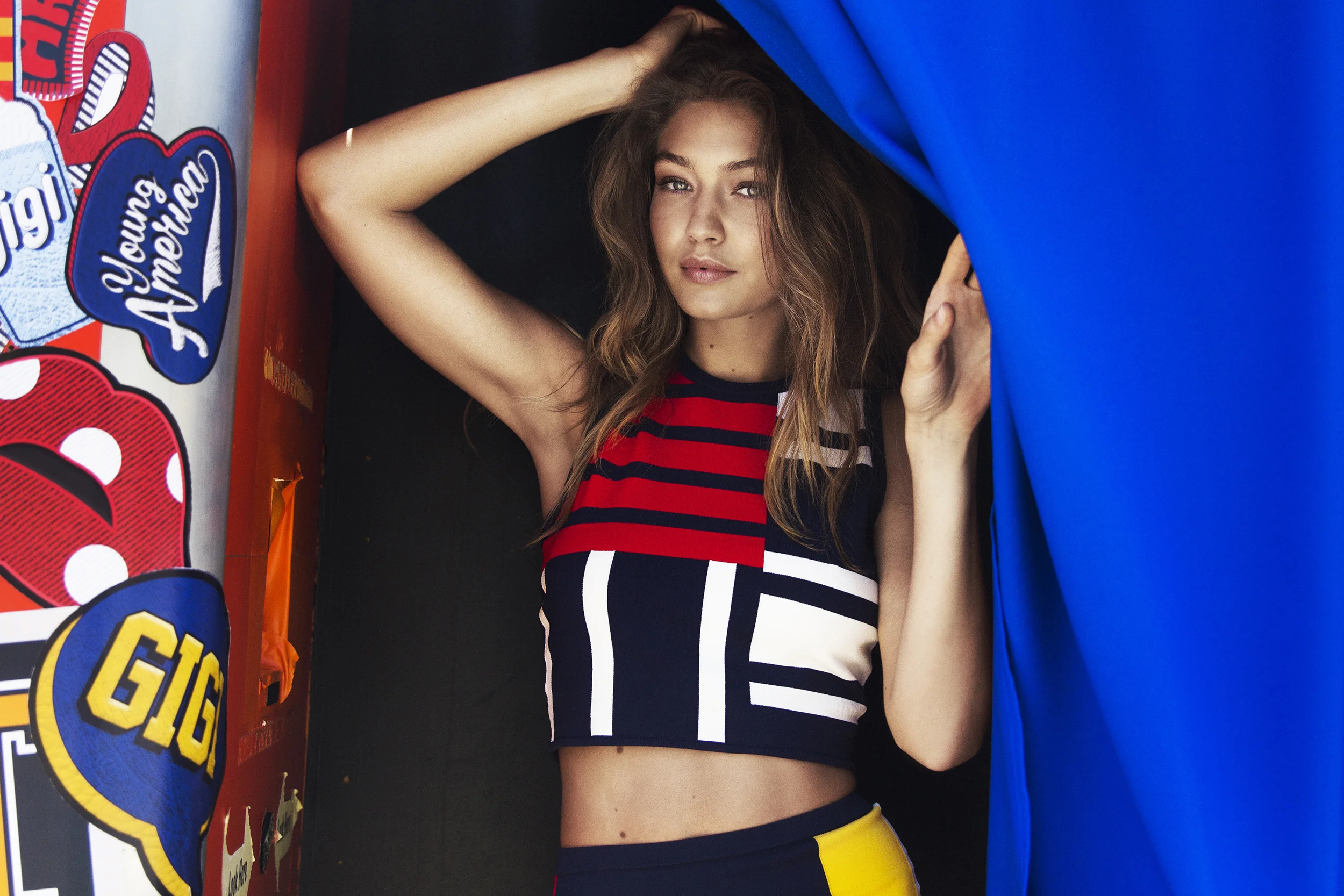 Gigi Hadid TOMMYXGIGI Spring 2017 Campaign