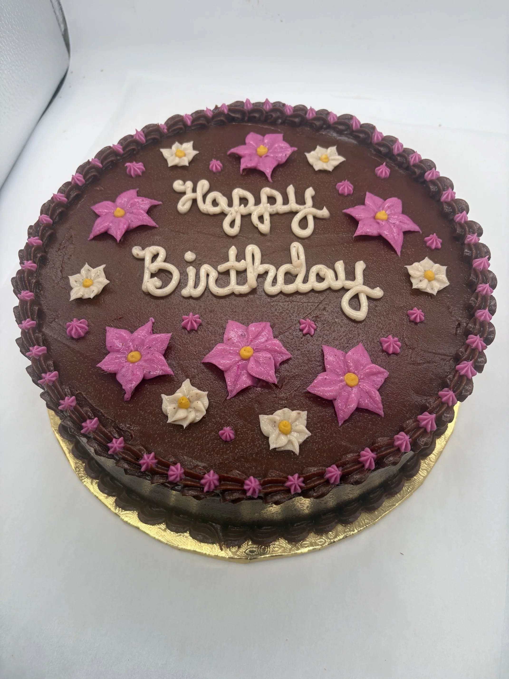 Floral Birthday Cake
