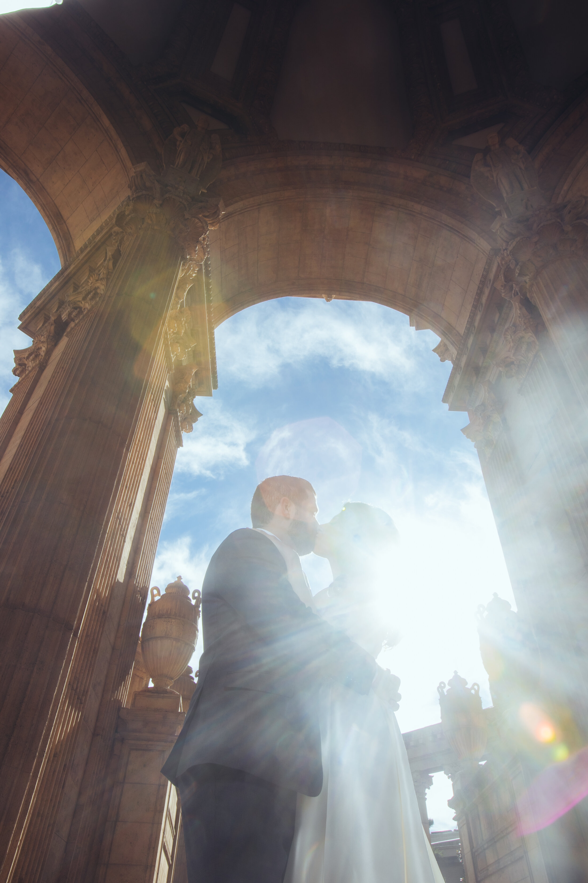 Palace of Fine Arts Elopement photo