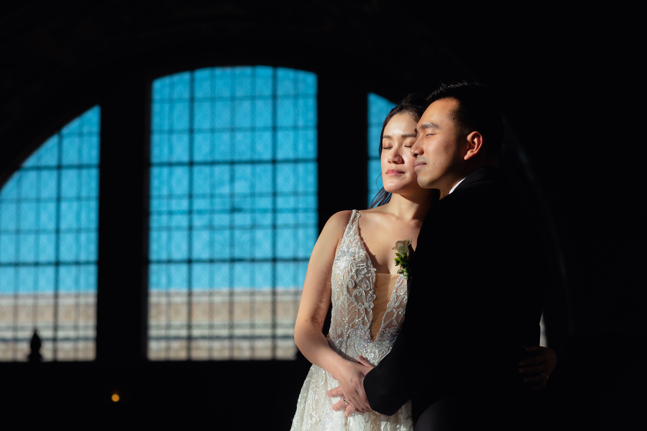 SF City Hall wedding natural light 4th floor