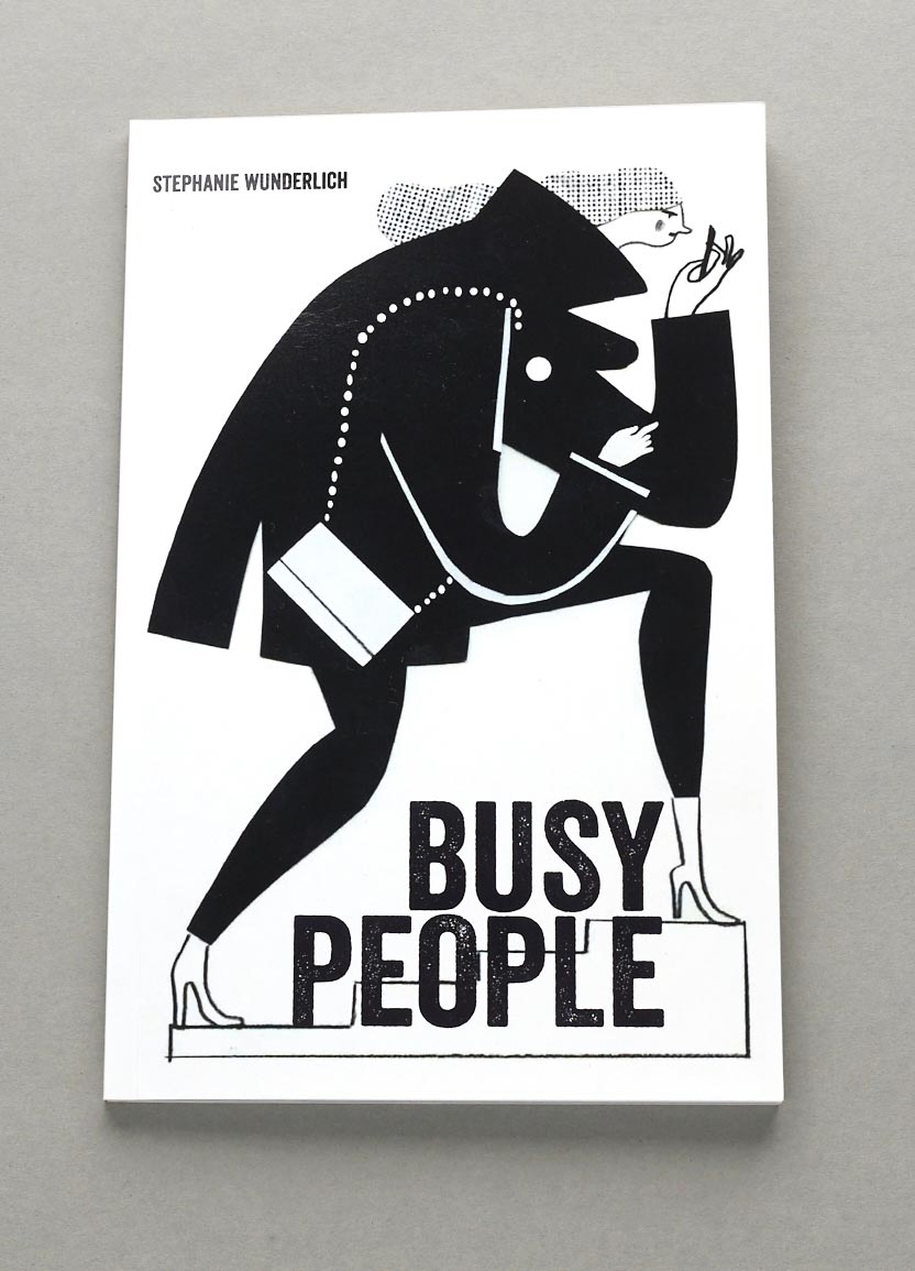 Artist Book Project "Busy People"