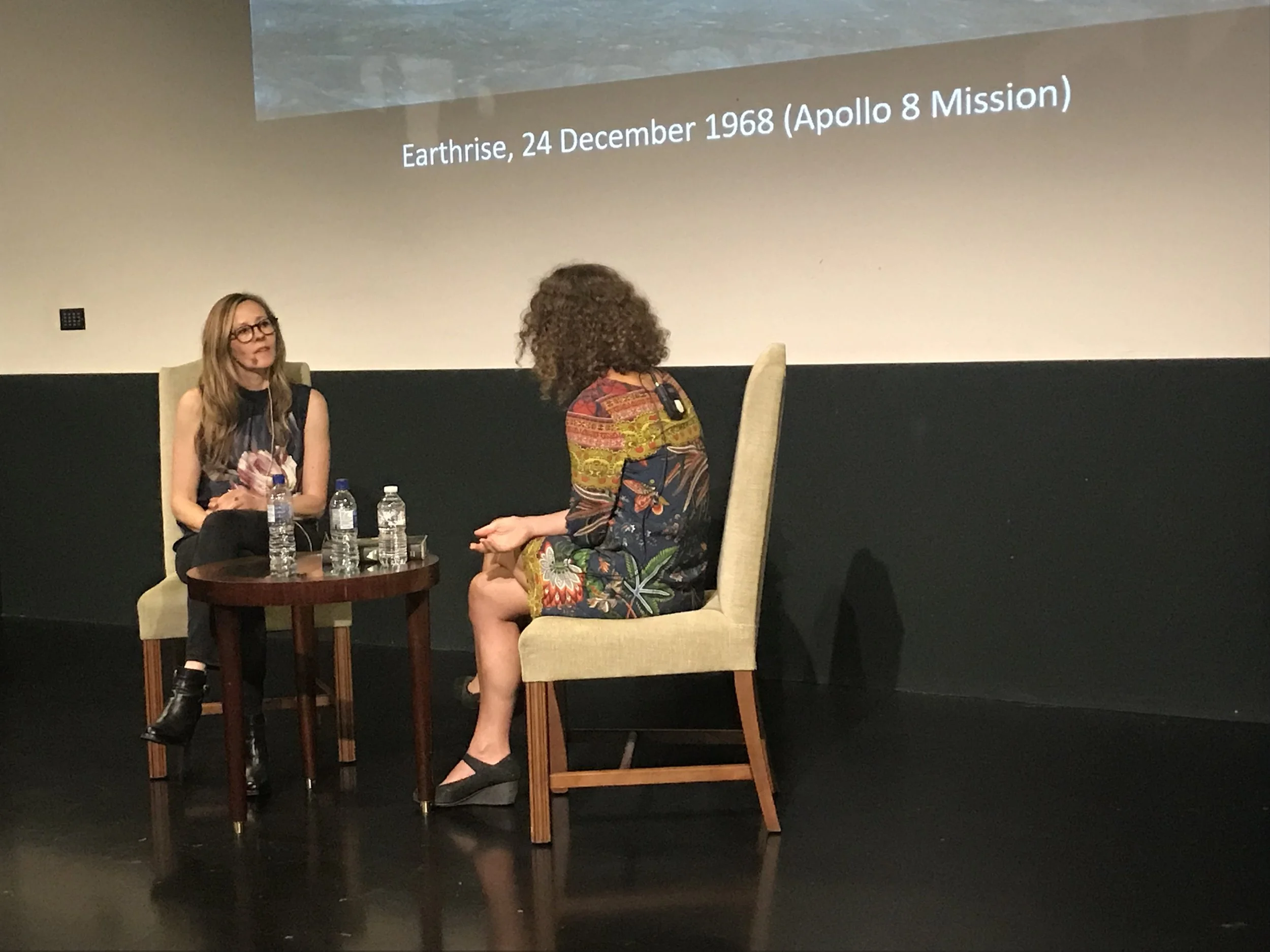 Andrea Wulf and Gaia Vince in discussion | Credt: Talita Bateman