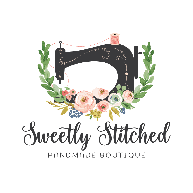Customize one of my ready made wedding or floral logo by Sashica